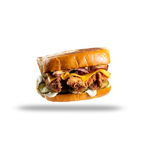 Καραμελωμένα κρεμμύδια σε burger