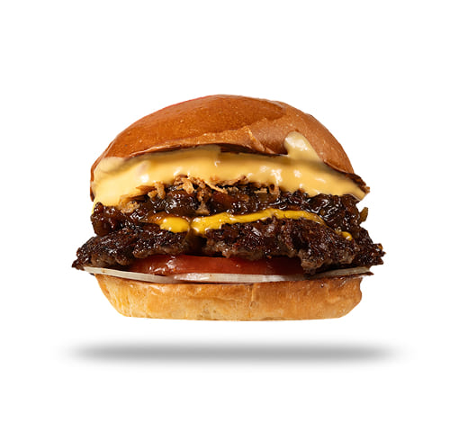Vegetarian burger με avocado και φυτικό μπιφτέκι